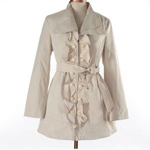 Kenar Women's Tan Trench Coat